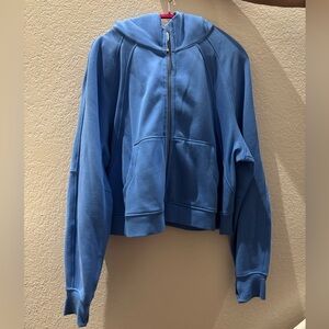 Lululemon Athletica Blue Zip-Up Jacket